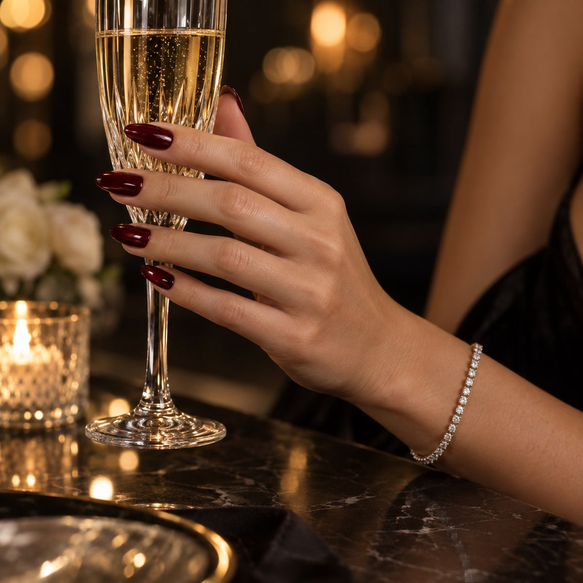 Gala and Evening Occasions Press-On Nails